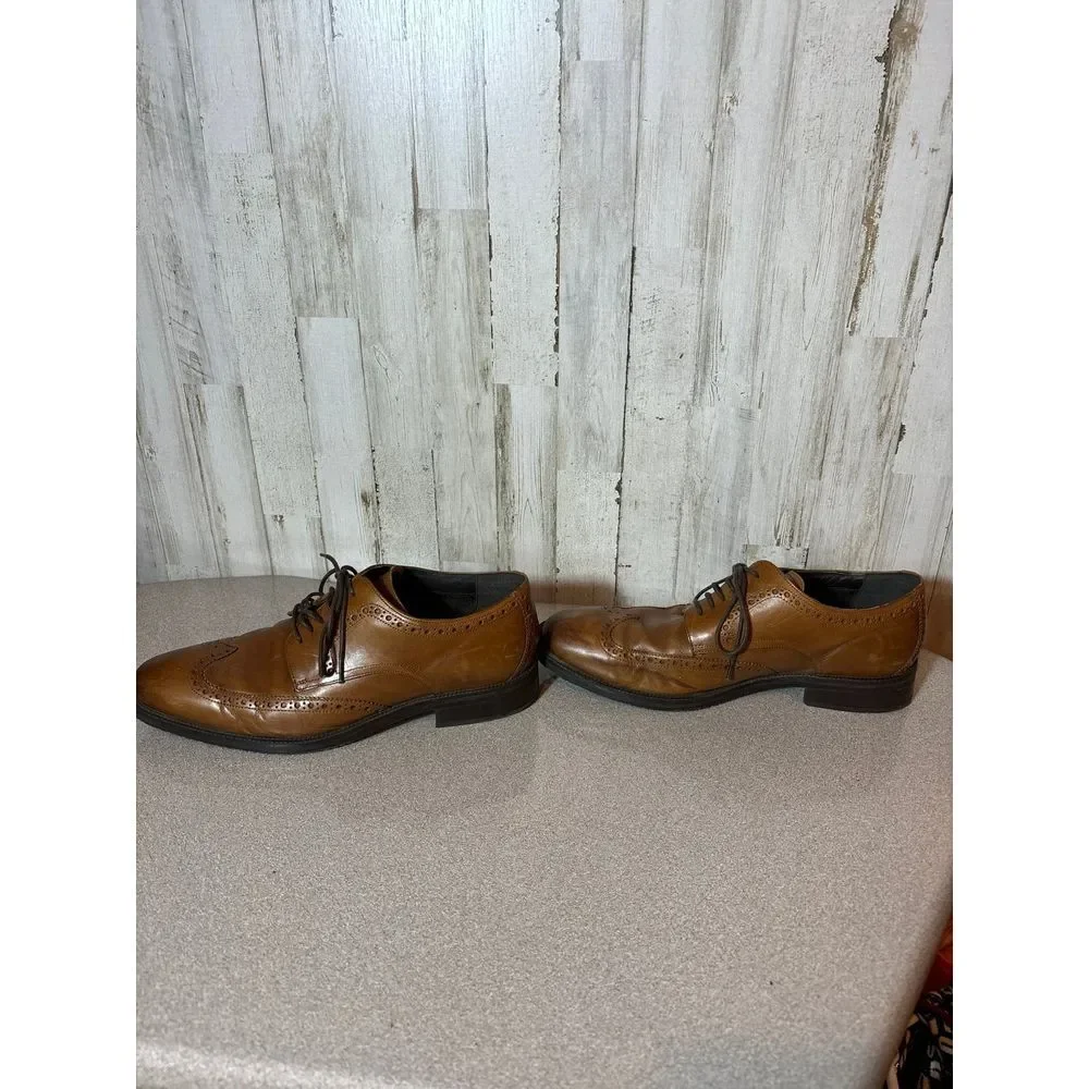 Mens Cole‎ Haan Dress Shoes - Brown - Size 8W